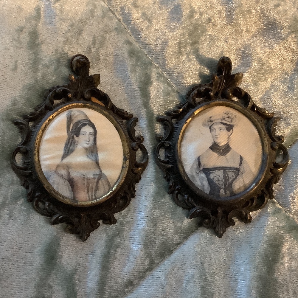 Vintage Silk Cameos